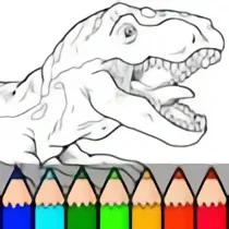 Dinos Coloring Book