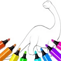 Dinosaur Coloring Pages Kids