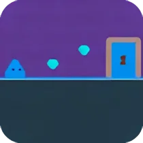 Enigmatic Blue Triangle