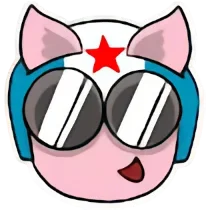 Falling Pig