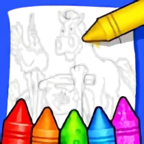 Farm Animals Coloring For Kids