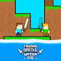 Friends Battle Water Die