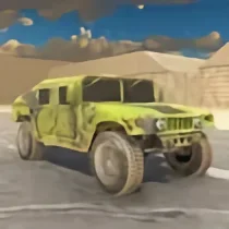 Military Vehicles Driving