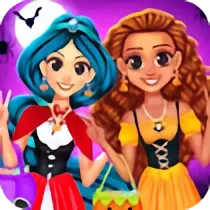Rainbow Girls Halloween Salon