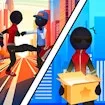 Stick Rope Hero