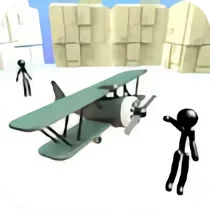 Stickman Airplane